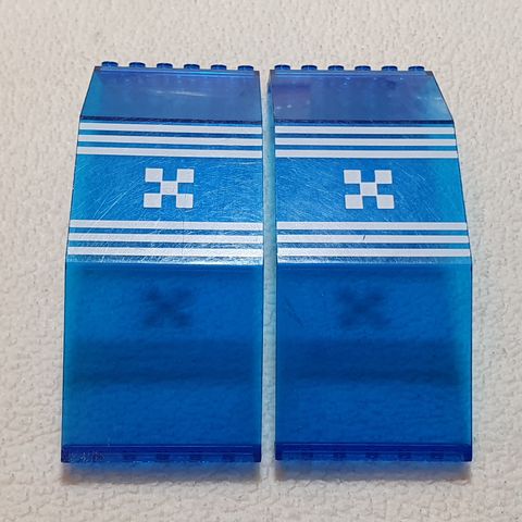 LEGO Panel 10 x 6 x 11 with Futuron Stripes Pattern (2408p04)