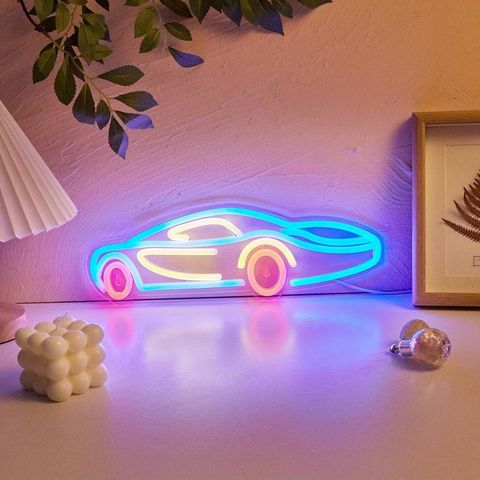 Neon Led Lampe Sport Car