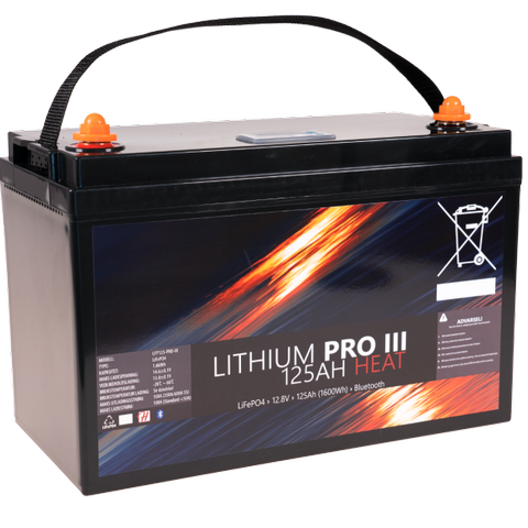 LiFePo4 12V, HEAT, Pro III batteri kjøpes