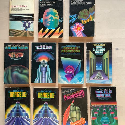 Lanterne science fiction:  Bing & Bringsværd, Le Guin, Nazar, Aldiss m. fl