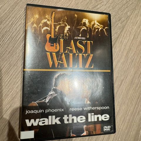 The last waltz og walk the Line DVD