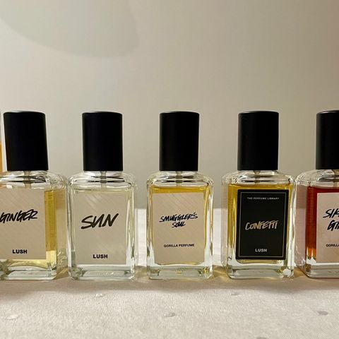 LUSH perfume, diverse