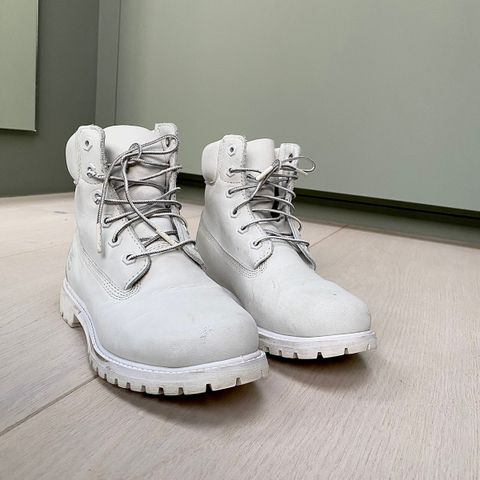 Timberland boots sko hvit 39 (38)