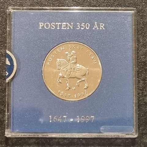 Posten 350 år 1647-1997 - Kr 5