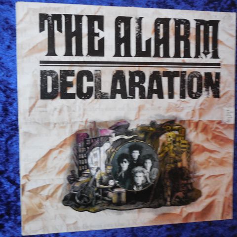 THE ALARM - DECLARATION - KELTISK ROCK SOM U2, WATERBOYS - JOHNNYROCK