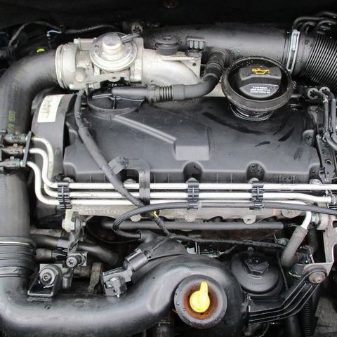 Motor VW 1.9TDi  BKC 105hp  Komplett til salgs