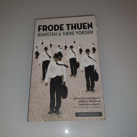 Kunsten å være voksen. Frode Thuen