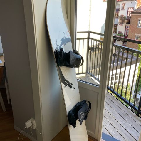 Freeride Dupraz Snowboard with Ride bindings