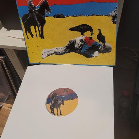 The Clash give 'em more rope white transparent vinyl ltd edition
