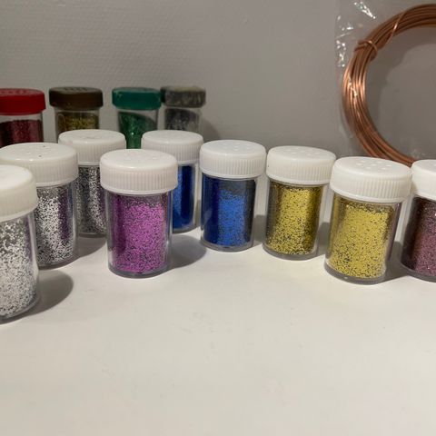 DYI glitter ubrukt! Fastpris !