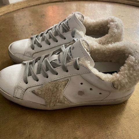 golden goose superstar shearling sauskinn 35