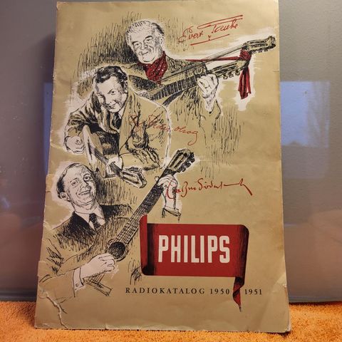 Philips radiokatalog 1950-1951 20sider