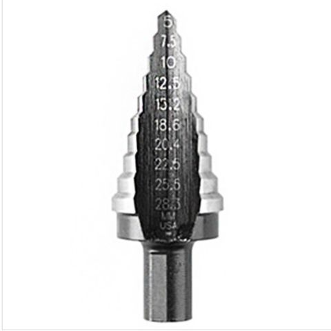 Irwin TRINNBOR UniBit Hole Sizes Metal Step Drill Bit (5mm To 28.3mm)