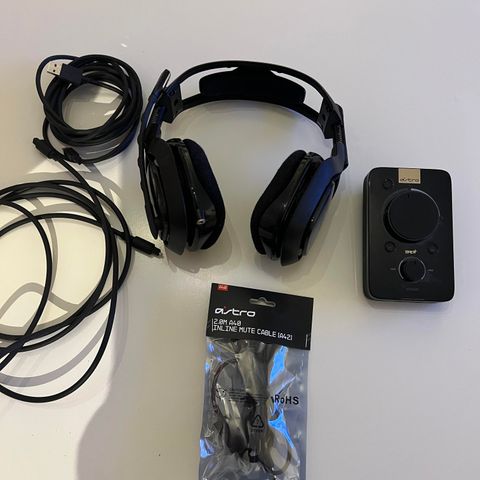 Astro A40 Headset + MixAmp til PS4/PS5/PC (Gen. 3)