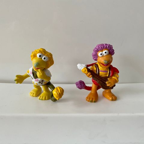 Vintage Schleich Fragglene figurer