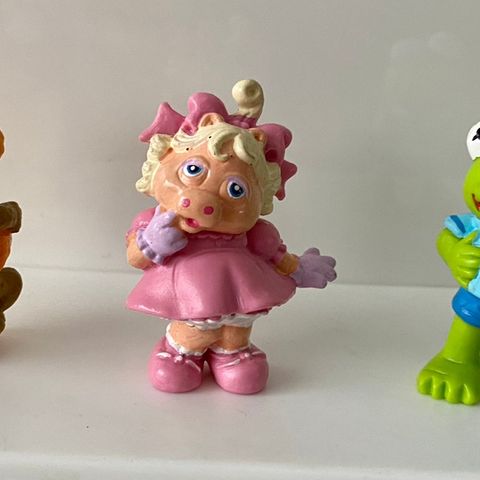 Vintage Schleich Muppets figurer fra 1983