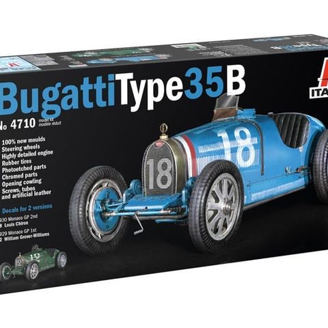 Italeri byggesett 1/12 Bugatti Type 35B