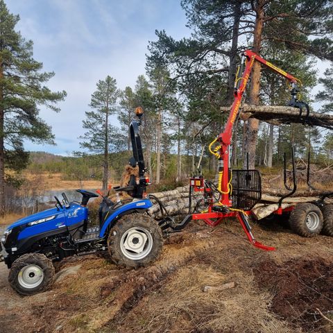 4WD Forstman FT25 tømmerhenger.