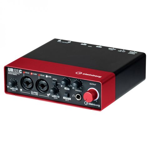 STEINBERG UR22C USB 3 RED AUDIO & MIDI INTERFACE