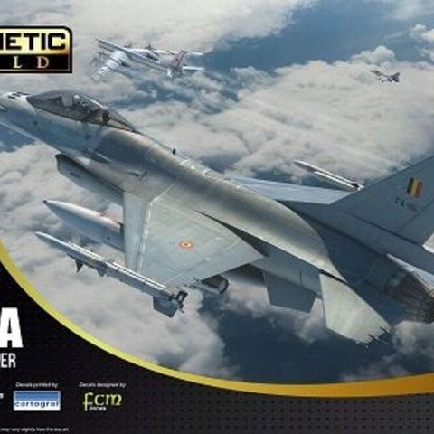 Kinetec byggesett 1/48 F-16A Block 20 MLU NATO Viper (norsk utgave)