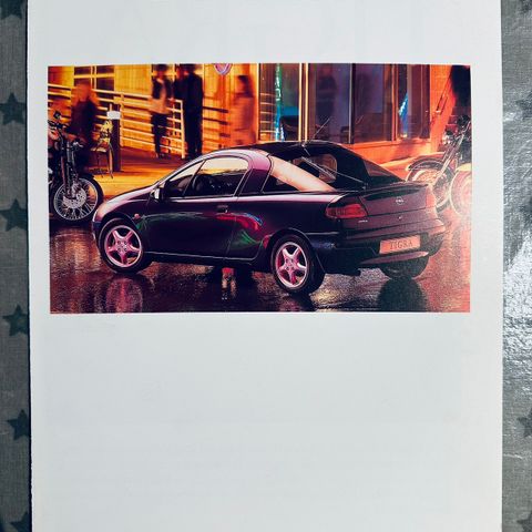 Brosjyre av Opel Tigra- 3/1996