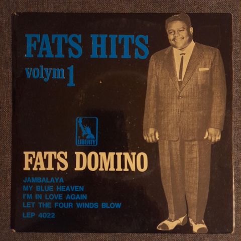 Fats domino - Fats hits vol 1  7"EP 1965