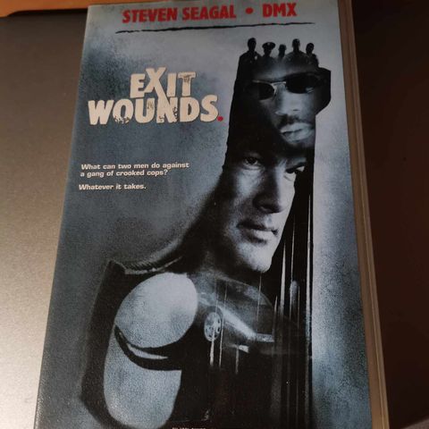 Exit Wounds  med Steven Seagal på VHS