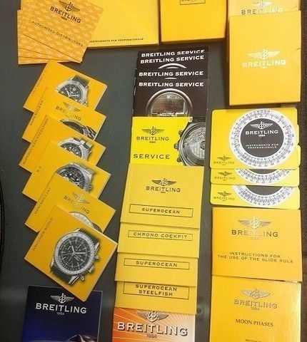 Breitling - Manualer og Accessories