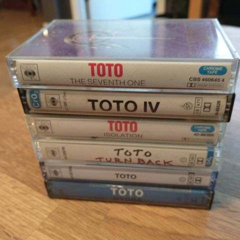 Toto - Kassetter 6 stk