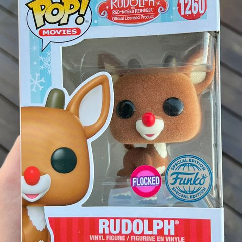 Funko Pop! Rudolph (Flocked) | Rudolph The Red-Nosed Reindeer (1260)