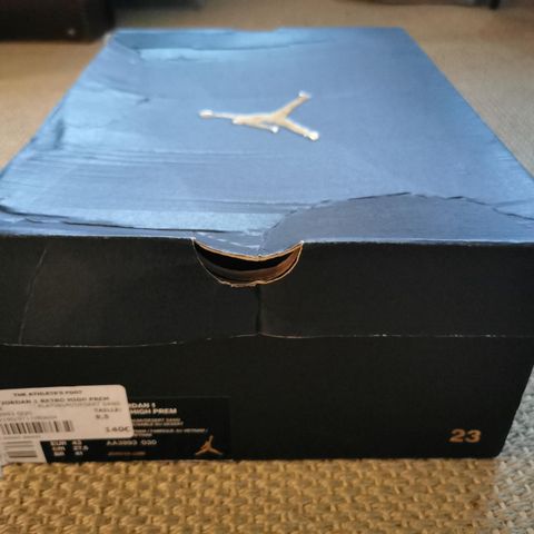 Original skoeske til Nike Air Jordan 1 Retro High Prem