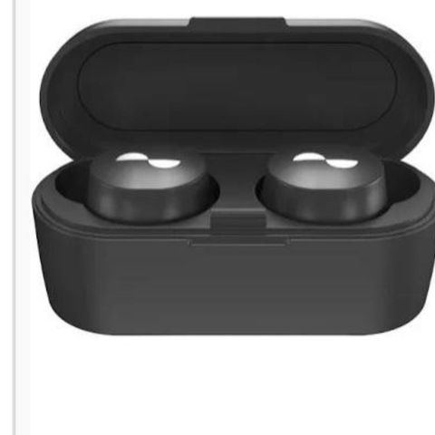 Helt nye airpods med bluetooth kan få med esken