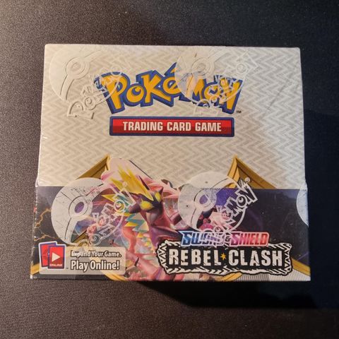 Pokemon SWSH Rebel Clash Booster Box
