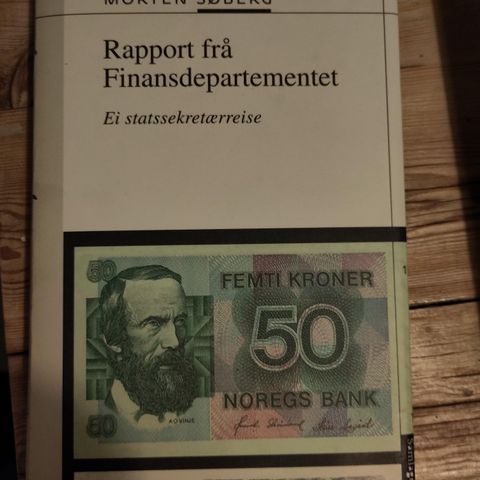 Morten Søberg: Rapport frå Finansdepartementet. Ei statssekretærreise.