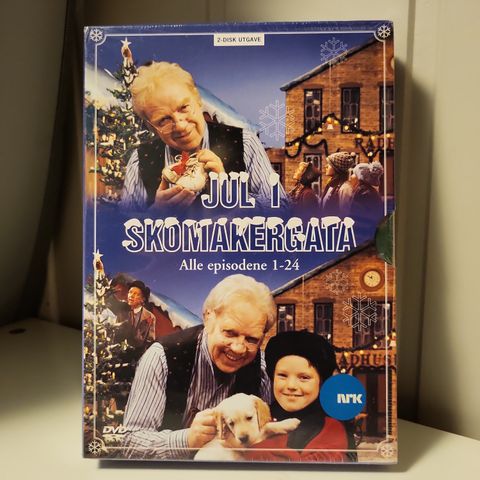 NY! Jul i Skomakergata samleboks med del 1 og 2 med alle de 24 episodene NY!!