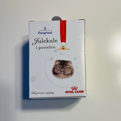 Royal Canin Porsgrunn julekule perser