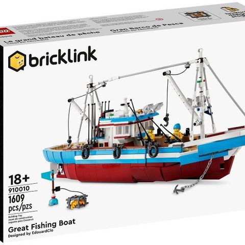 Lego 910010-1 great fishing boat