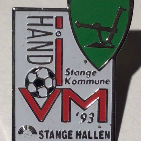 Håndball VM 1993 Stangehallen pins