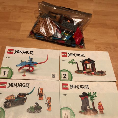 Lego 71759 Ninjago Drage og temple