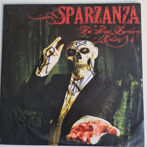 Sparzanza Grand Massive split 7″ep Signert og numrert