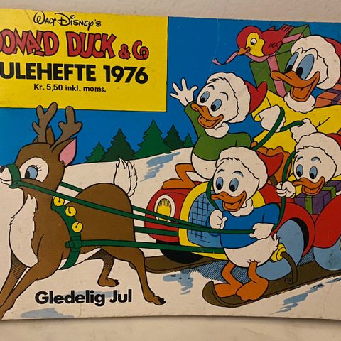 JULEHEFTE Donald Duck 1976