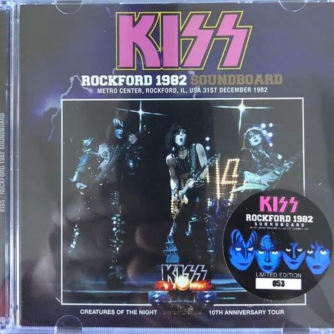KISS - ROCKFORD 1982