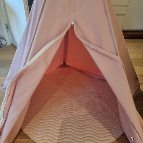 Leketelt stoff Roommate Hippie Tipi rosa