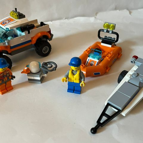 Lego camping og Lego kystvakt