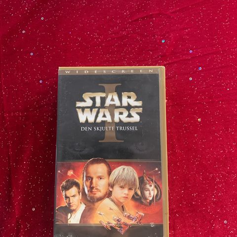 Uåpnet Star Wars 1 The Phantom Menace vhs