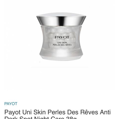 Payot Uni Skin Perles