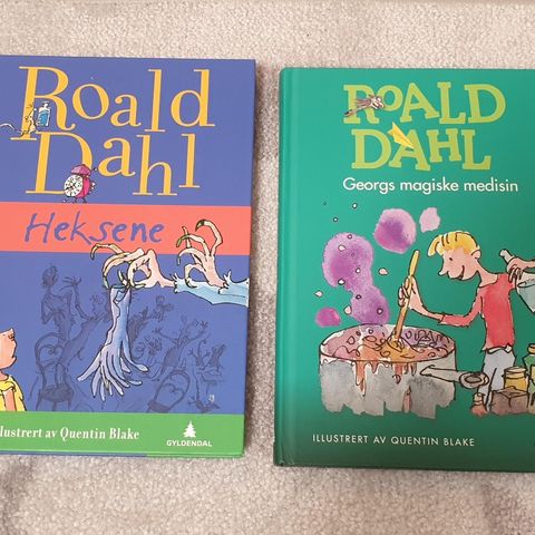 Roald Dahl barnebøker for litt større barn