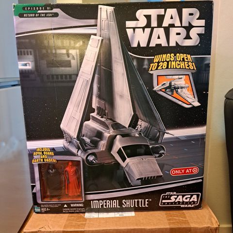 Star wars Saga Collection Imperial shuttle