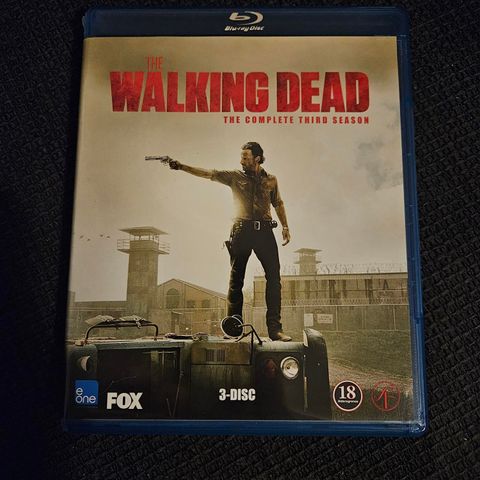 The Walking Dead Sesong 3 Blu-ray