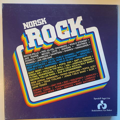 Norsk Rock Kassett Boks